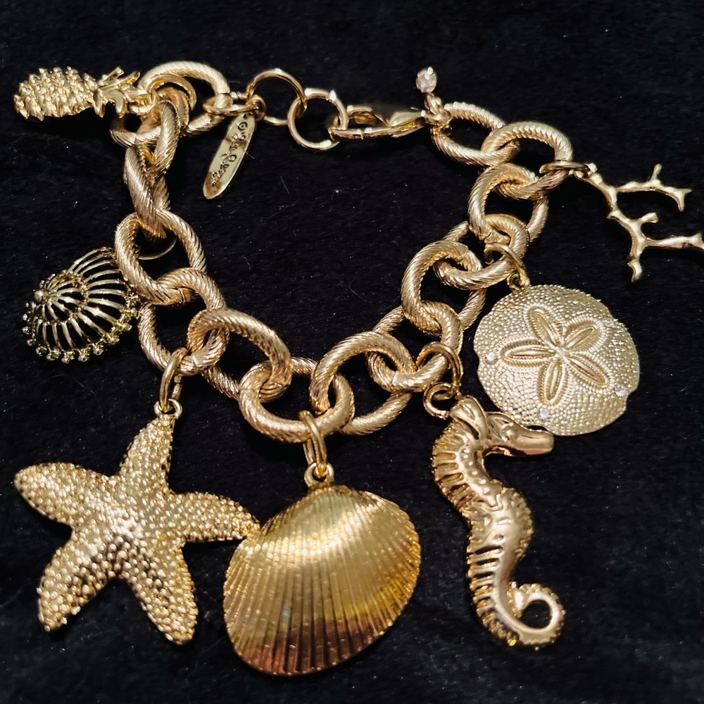 Lily Pulitzer Seashore Charm Bracelet